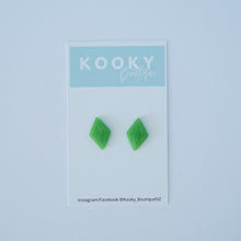 Load image into Gallery viewer, Sims Plumbob Earrings