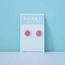 Load image into Gallery viewer, Tamagotchi Earrings - Pink/Blue or Yellow