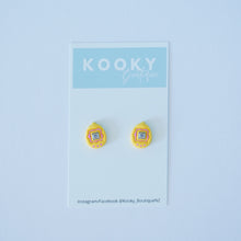 Load image into Gallery viewer, Tamagotchi Earrings - Pink/Blue or Yellow
