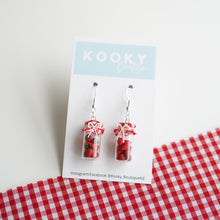 Load image into Gallery viewer, Strawberry Jar Earrings