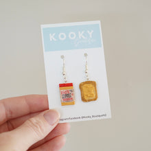 Load image into Gallery viewer, Pic’s Peanut Butter and Jelly Earrings