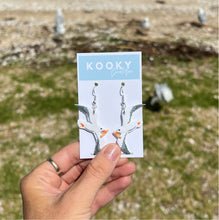 Load image into Gallery viewer, Seagull Chip Thief Earrings