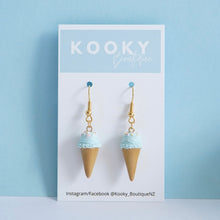 Load image into Gallery viewer, Small Single Scoop Ice Cream Earrings