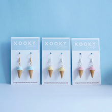 Load image into Gallery viewer, Small Single Scoop Ice Cream Earrings