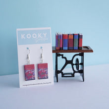 Load image into Gallery viewer, Wizard Book Earrings