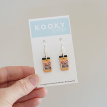Load image into Gallery viewer, Pic’s Peanut Butter and Jelly Earrings