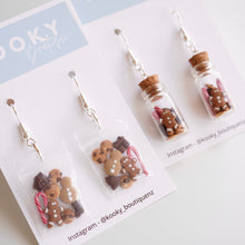 Load image into Gallery viewer, Christmas Treats Bags and Jar Earrings

