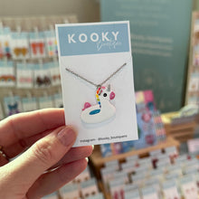Load image into Gallery viewer, Unicorn Pool Floatie Earrings
