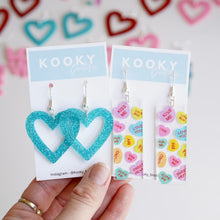 Load image into Gallery viewer, Acrylic Valentines Earrings
