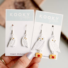 Load image into Gallery viewer, HP Owl Earrings
