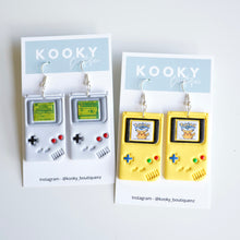 Load image into Gallery viewer, Gameboy Earrings - Pokémon/Mario
