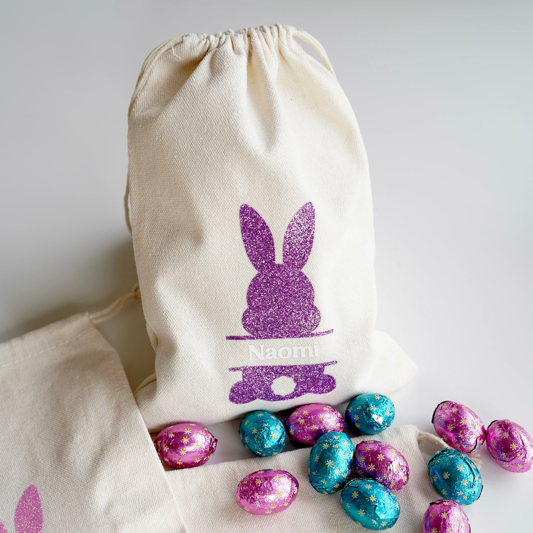 Easter Gift Set - Bunny Bag-Hair Clips-Hot Milk Stirrer