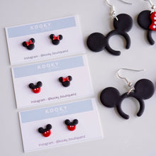 Load image into Gallery viewer, Mouse Ear Earrings
