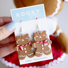 Load image into Gallery viewer, Gingy Kitty Earrings
