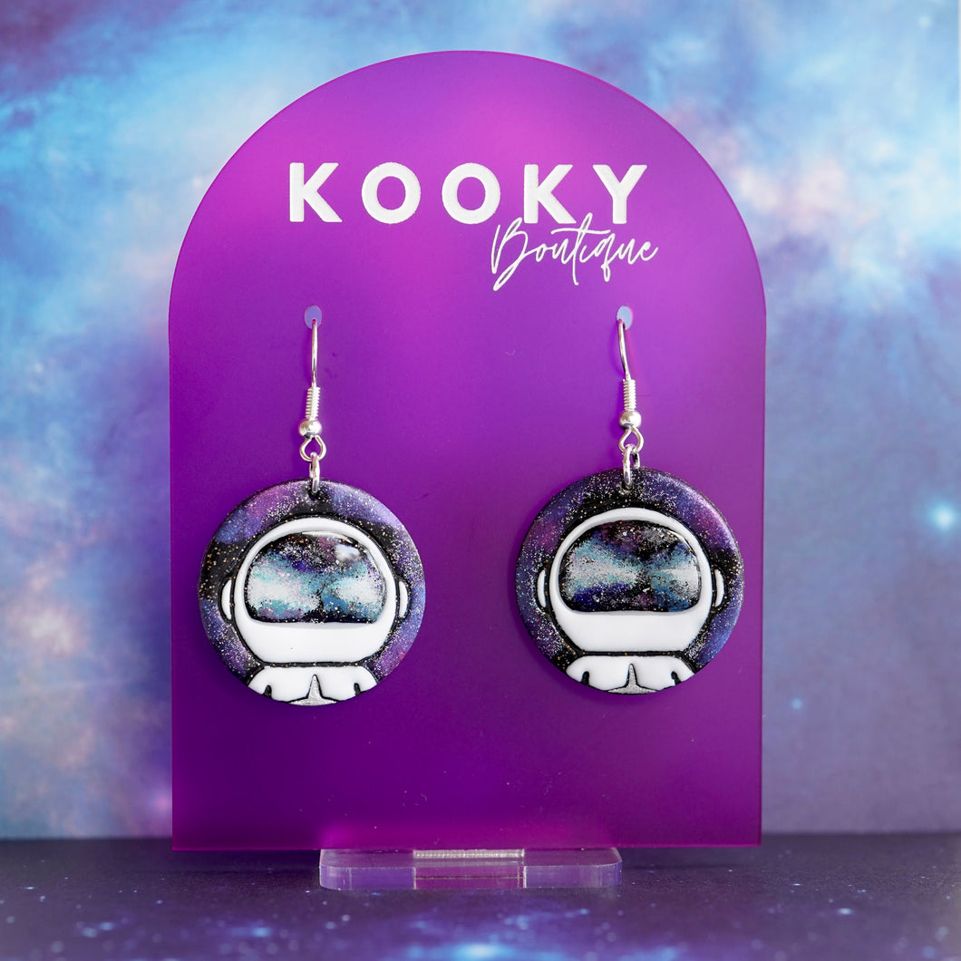 Astronaut Earrings