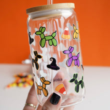 Load image into Gallery viewer, Halloween Balloon Dog Glass Cup
