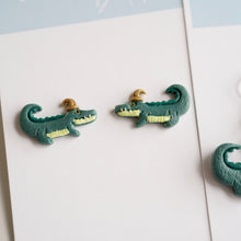 Load image into Gallery viewer, Alligator Loki Earrings
