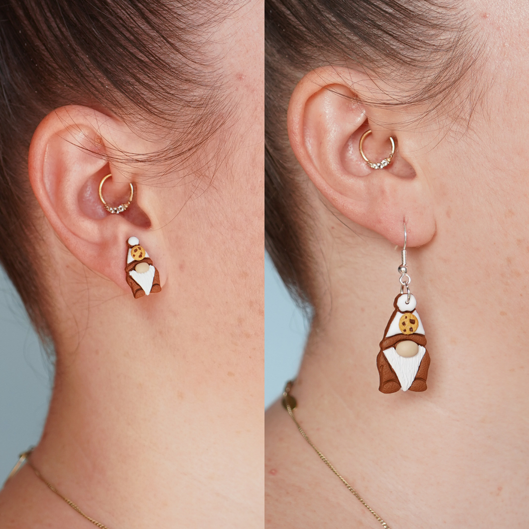 Cookie Gnome Earrings