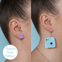 Load image into Gallery viewer, Instax Camera Earrings
