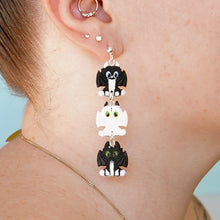 Load image into Gallery viewer, Toothless and Light Fury Earrings
