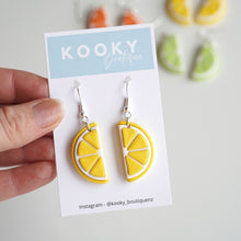 Load image into Gallery viewer, Fruit Slice Earrings
