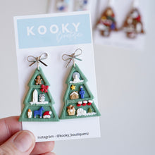 Load image into Gallery viewer, Christmas Shelf Earrings
