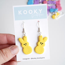 Load image into Gallery viewer, Peep Bunny Earrings
