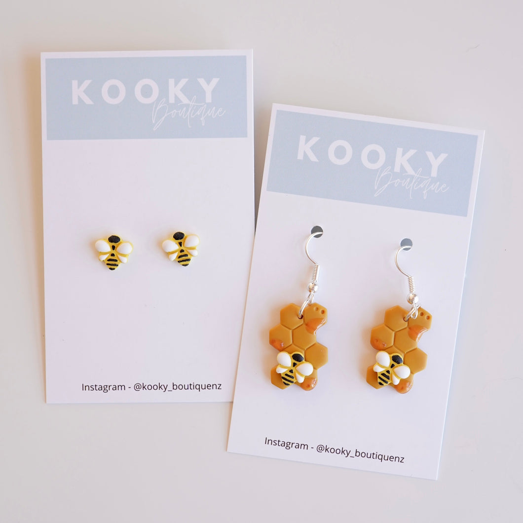 Honey Bee Earrings