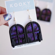 Load image into Gallery viewer, Stargazing Window Earrings
