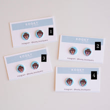 Load image into Gallery viewer, $5 Bubble o Bill Stud Earrings
