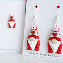 Load image into Gallery viewer, Love Chocolate Gnome Earrings
