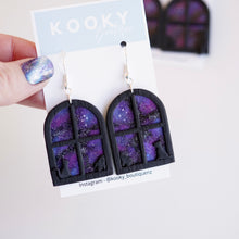 Load image into Gallery viewer, Stargazing Window Earrings
