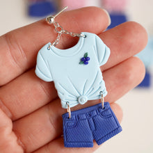 Load image into Gallery viewer, Summer T-shirt &amp; Shorts Earrings
