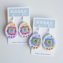 Load image into Gallery viewer, Tamagotchi Earrings - Pastel Mix
