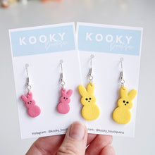Load image into Gallery viewer, Peep Bunny Earrings
