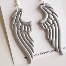 Load image into Gallery viewer, Angel Wing Earrings
