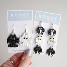 Load image into Gallery viewer, Toothless and Light Fury Earrings
