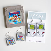 Load image into Gallery viewer, Gameboy Earrings - Pokémon/Mario

