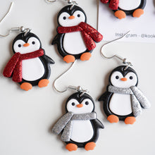 Load image into Gallery viewer, Christmas Penguin with Scarf
