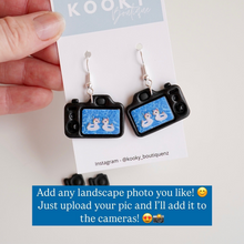 Load image into Gallery viewer, Camera - Custom Earrings
