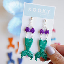 Load image into Gallery viewer, Mermaid Earrings
