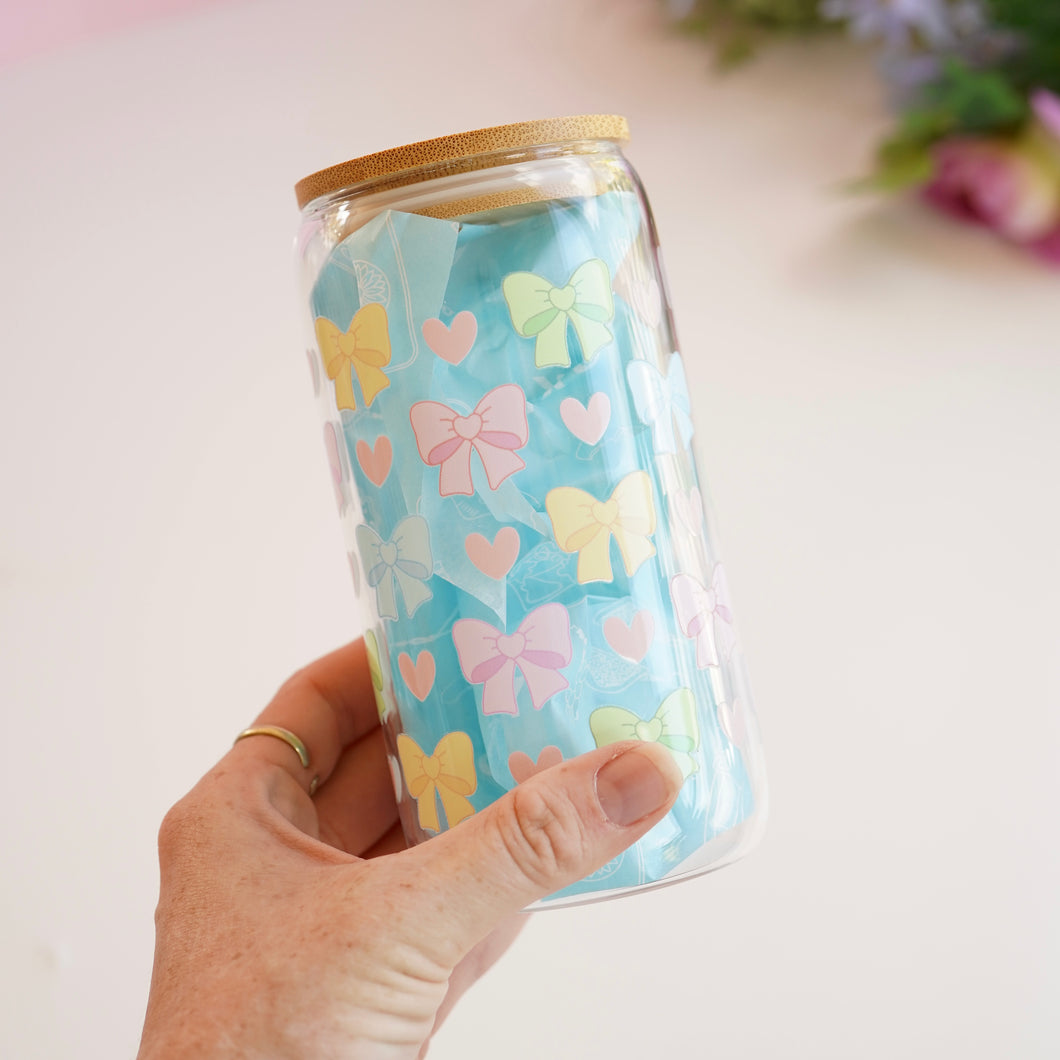Glass Cups - Bows