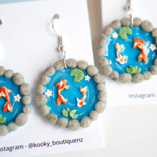 Load image into Gallery viewer, Koi Pond Earrings
