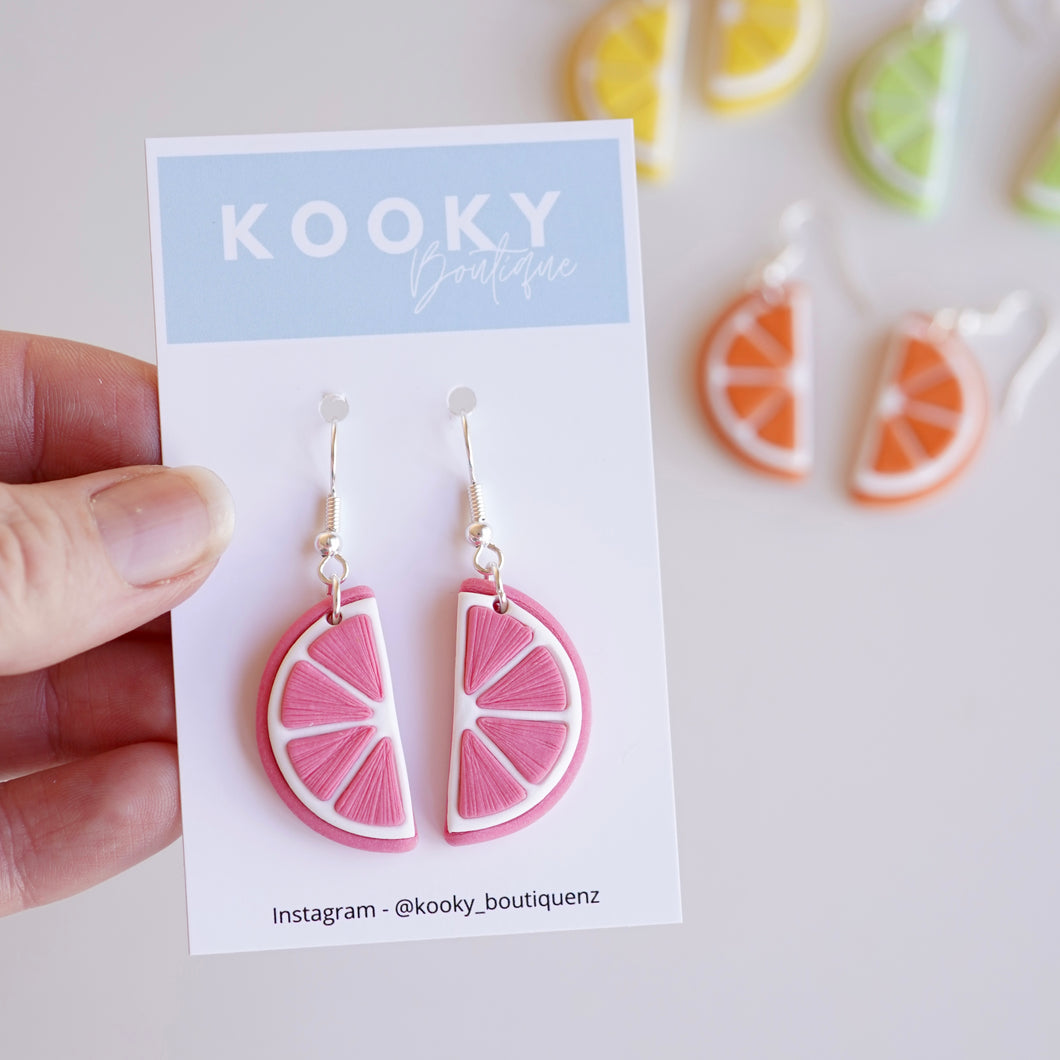 Fruit Slice Earrings