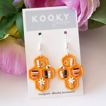 Load image into Gallery viewer, Beehive Bookshelf  Earrings
