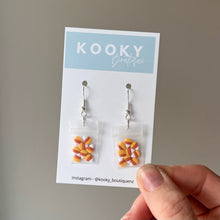 Load image into Gallery viewer, Candy Corn Earrings
