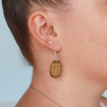 Load image into Gallery viewer, Hedgehog Earrings
