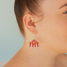 Load image into Gallery viewer, Circus Tent Earrings
