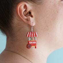 Load image into Gallery viewer, Popcorn Cart Earrings
