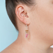 Load image into Gallery viewer, Candy Cane Bags and Jar Earrings
